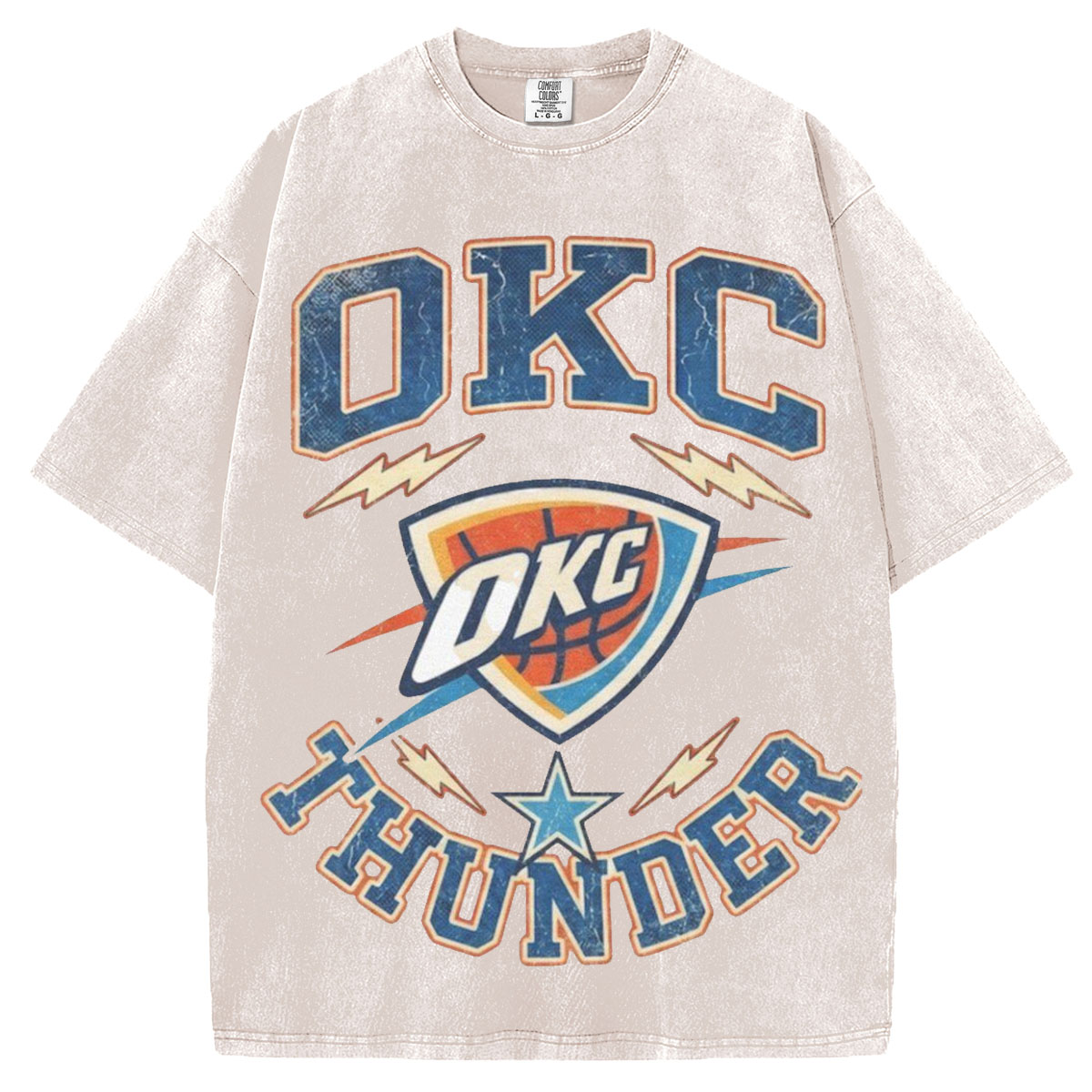 OKC Thunder Logo T-shirt/Sweatshirt