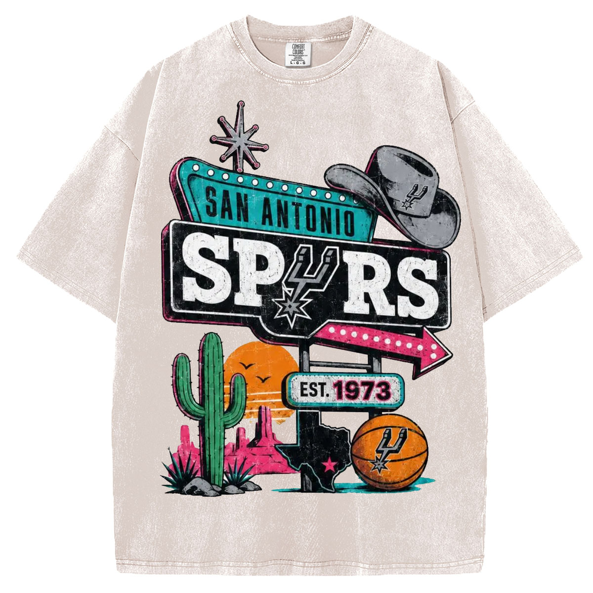 Vintage Texas Basketball T-shirt/Sweatshirt
