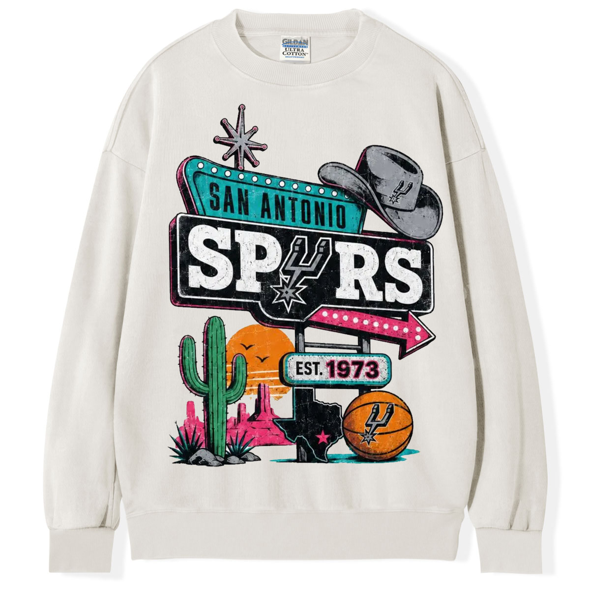 Vintage Texas Basketball T-shirt/Sweatshirt