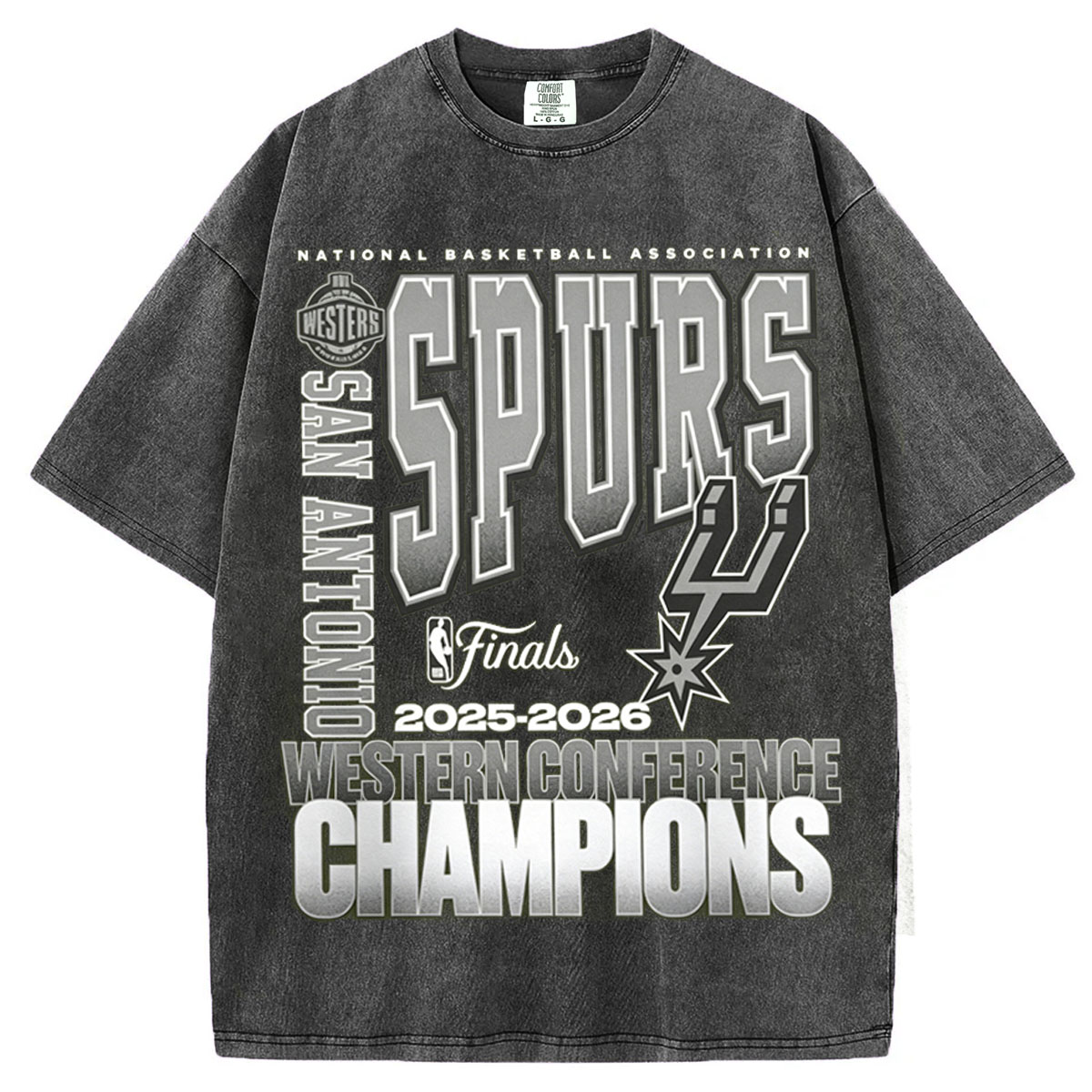 San Antonio Spurs 2026 NBA Western Conference Champions T-shirt/Sweatshirt
