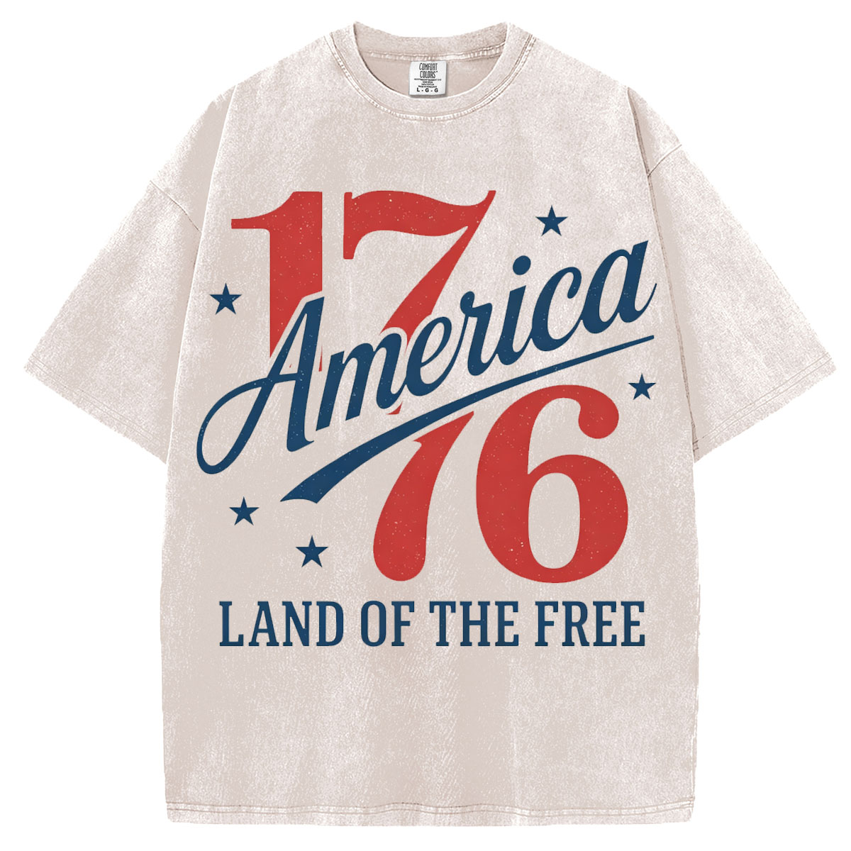 America 1776 Land Of The Free T-Shirt/Sweatshirt