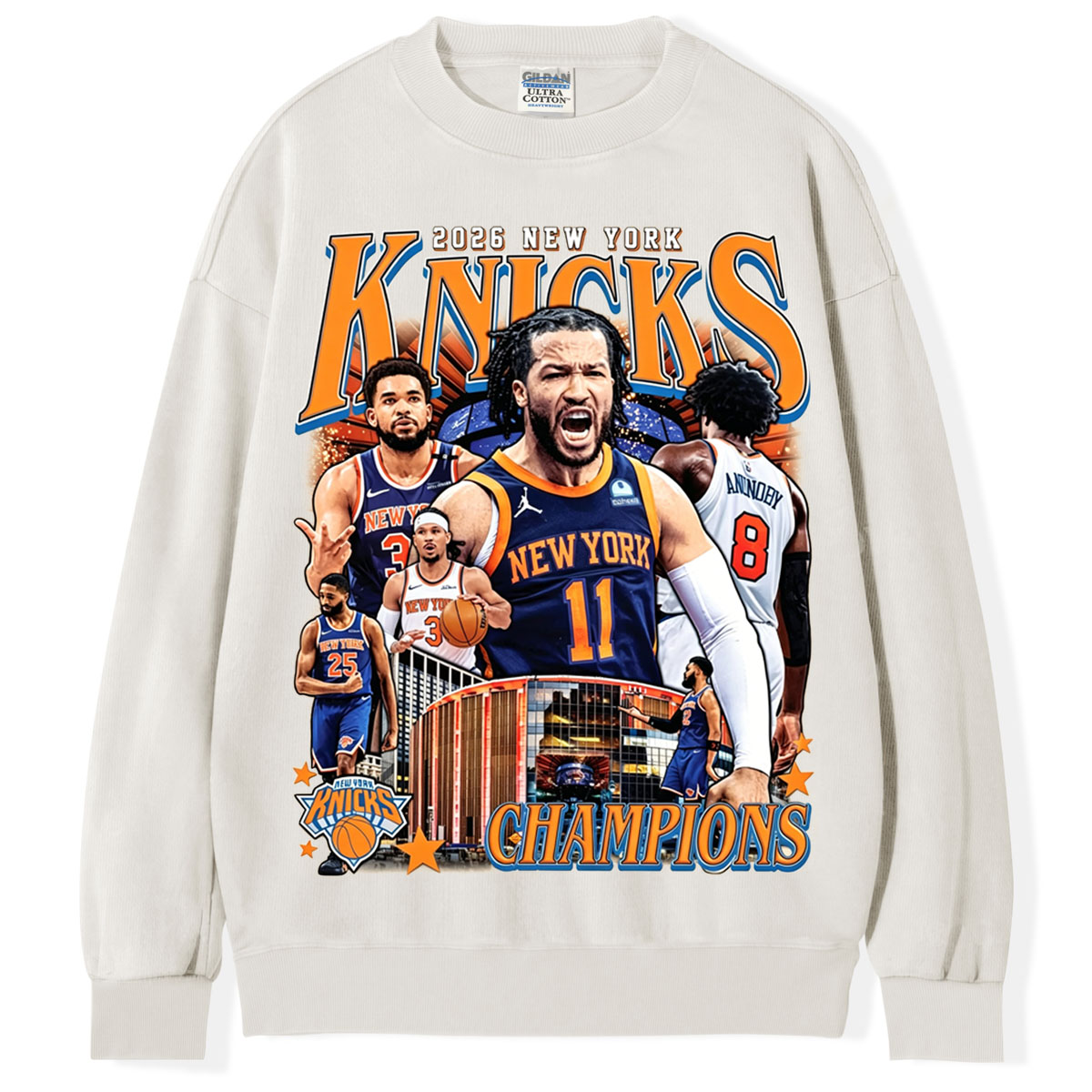 Vintage New York Knicks 2026 Champions T-shirt/Sweatshirt