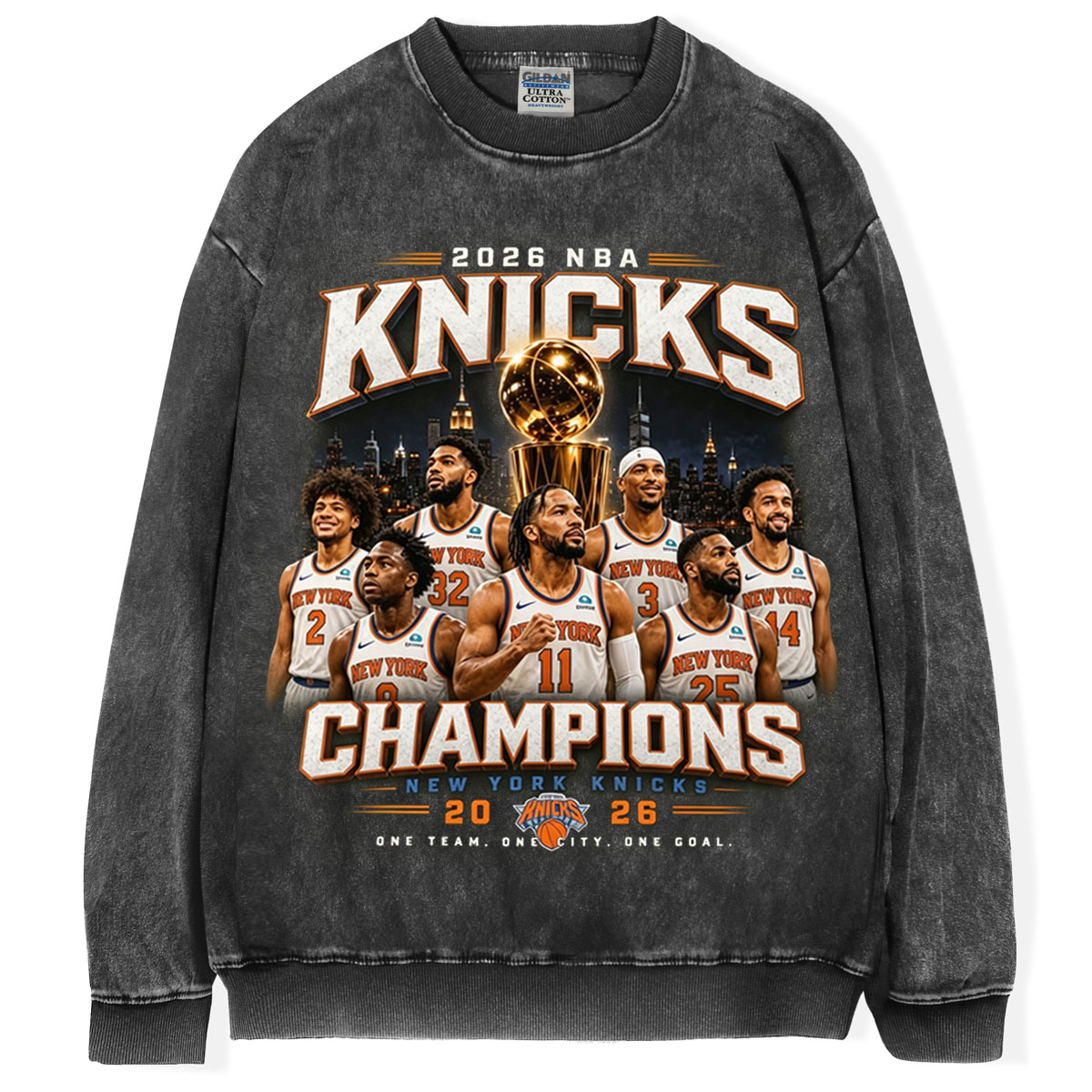 New York Knicks 2026 Champions Comfort Colors T-shirt/Sweatshirt
