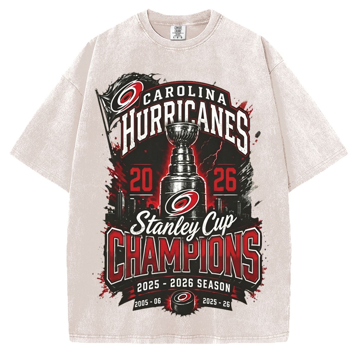 Carolina Hurricanes 2026 Stanley Cup Champions T-shirt/Sweatshirt