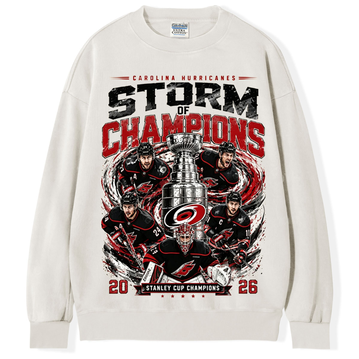 Carolina Hurricanes Champions 2026 Vintage T-shirt/Sweatshirt