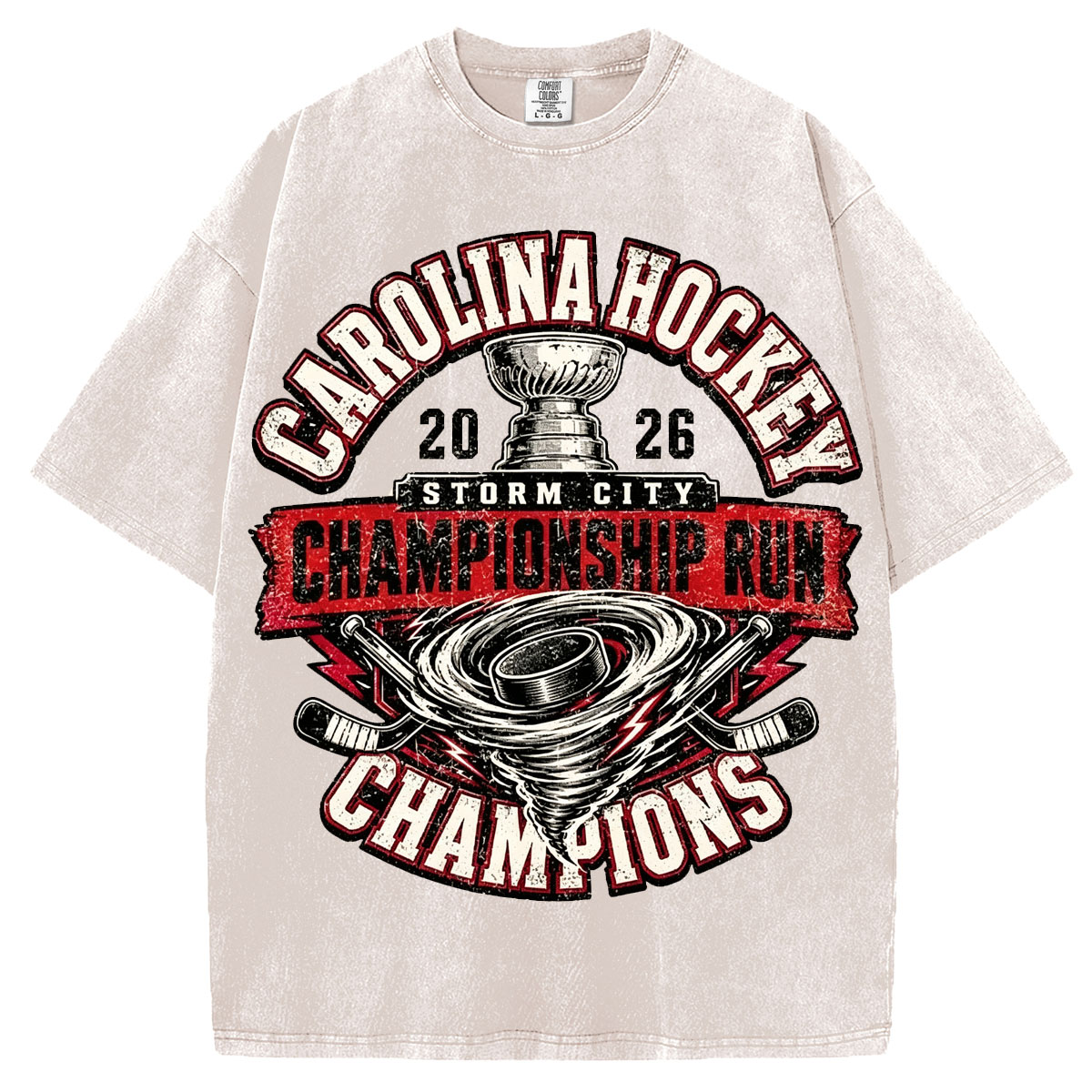 Carolina Hurricanes Storm Of Champions 2026T-shirt/Sweatshirt