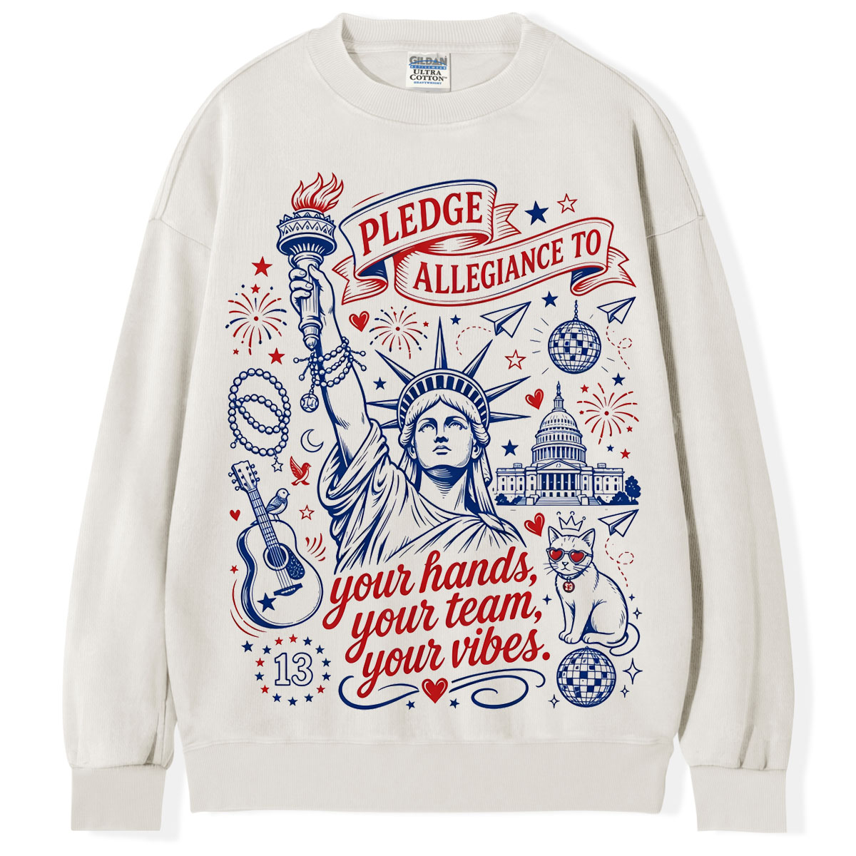 Comfort Colors Pledge Allegiance T-Shirt/Sweatshirt