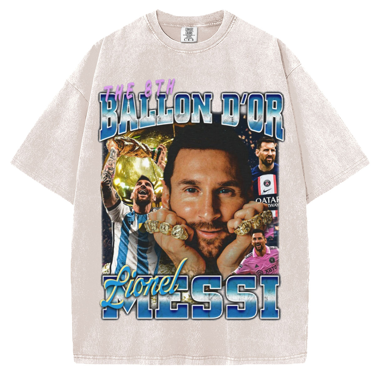Lionel Messi "8th Ballon D'or" T-shirt/Sweatshirt