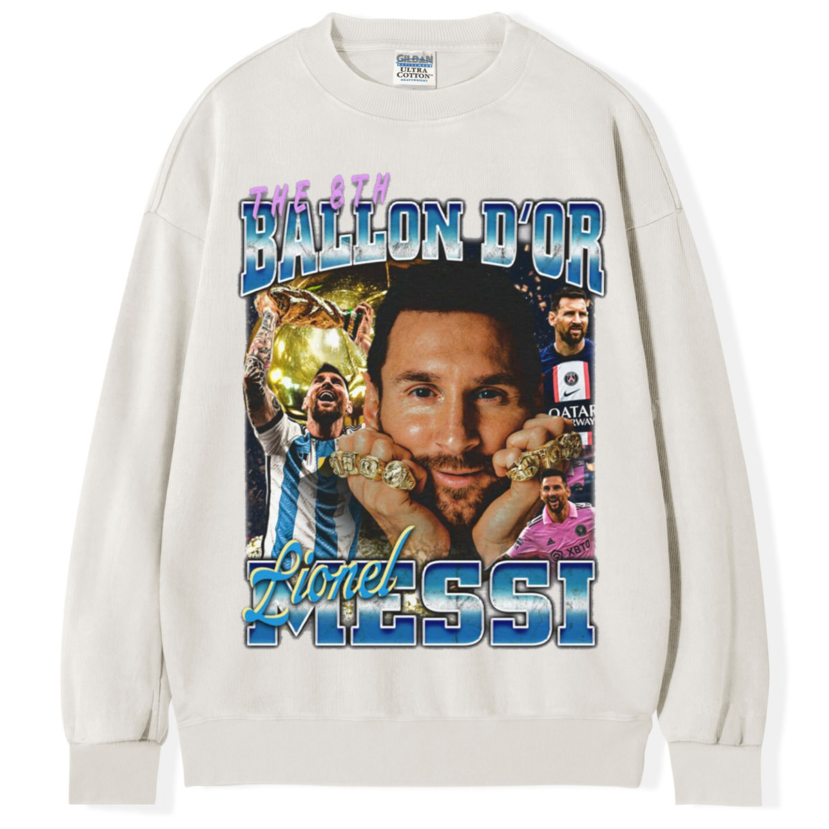 Lionel Messi "8th Ballon D'or" T-shirt/Sweatshirt