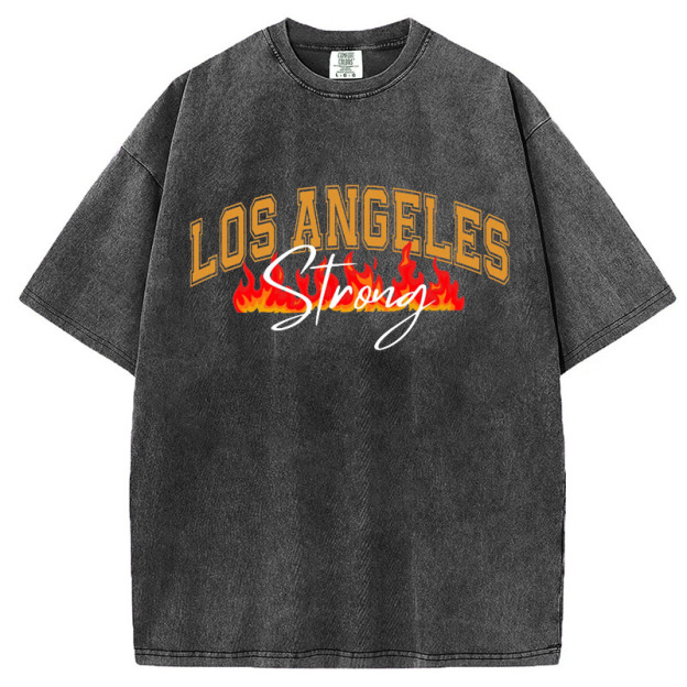 Strong Los Angeles Fire Shirt, LA Fire T-Shirt/Sweatshirt