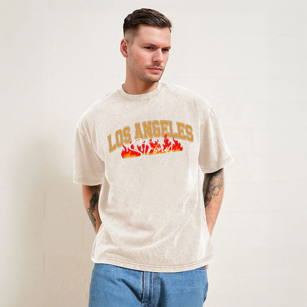Strong Los Angeles Fire Shirt, LA Fire T-Shirt/Sweatshirt