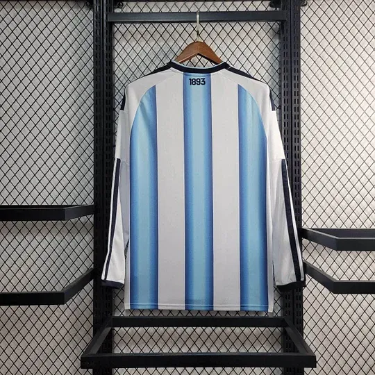 2026 Long Sleeve Argentina National Team Home Replica Jersey