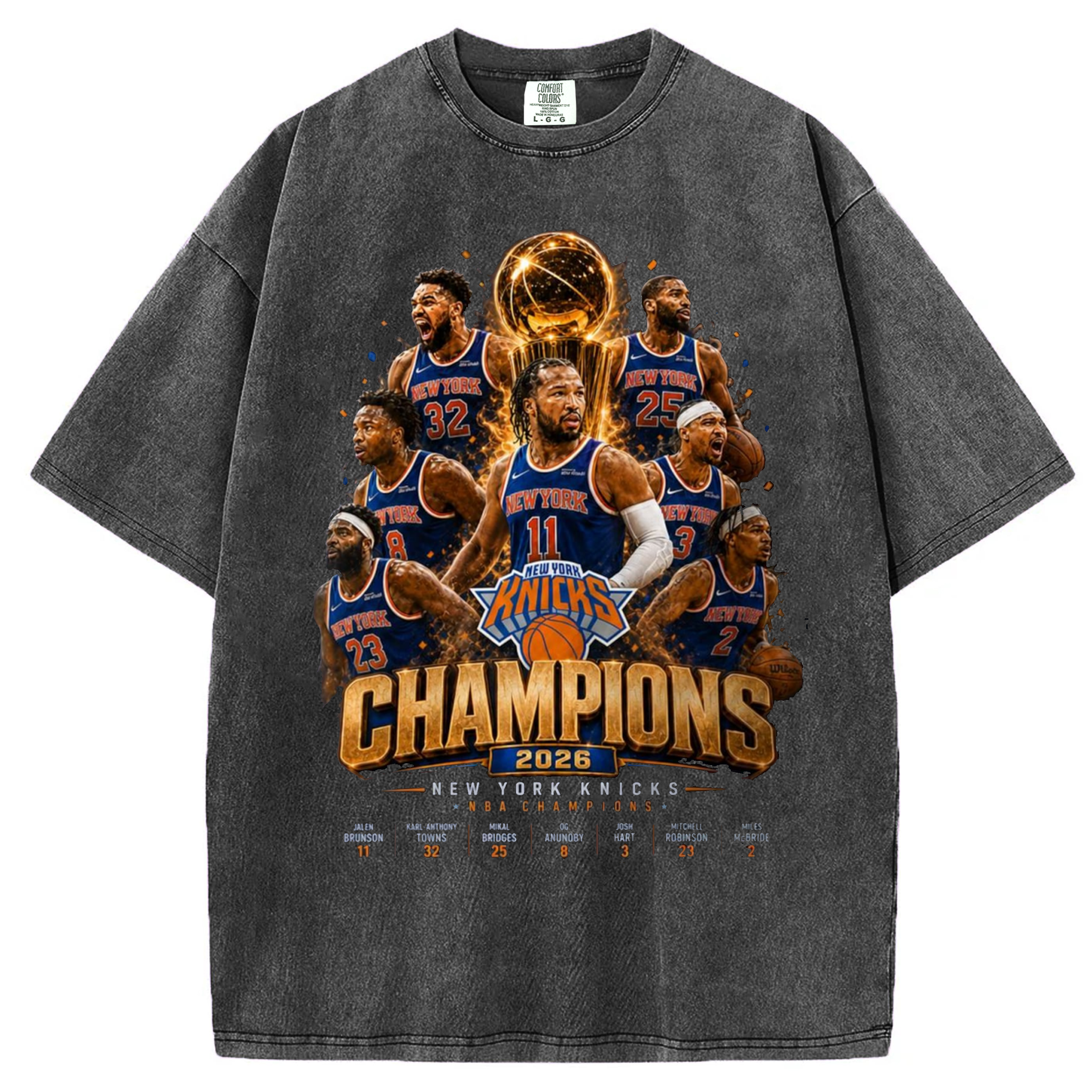 New York Knicks Champions 2026 Shirt