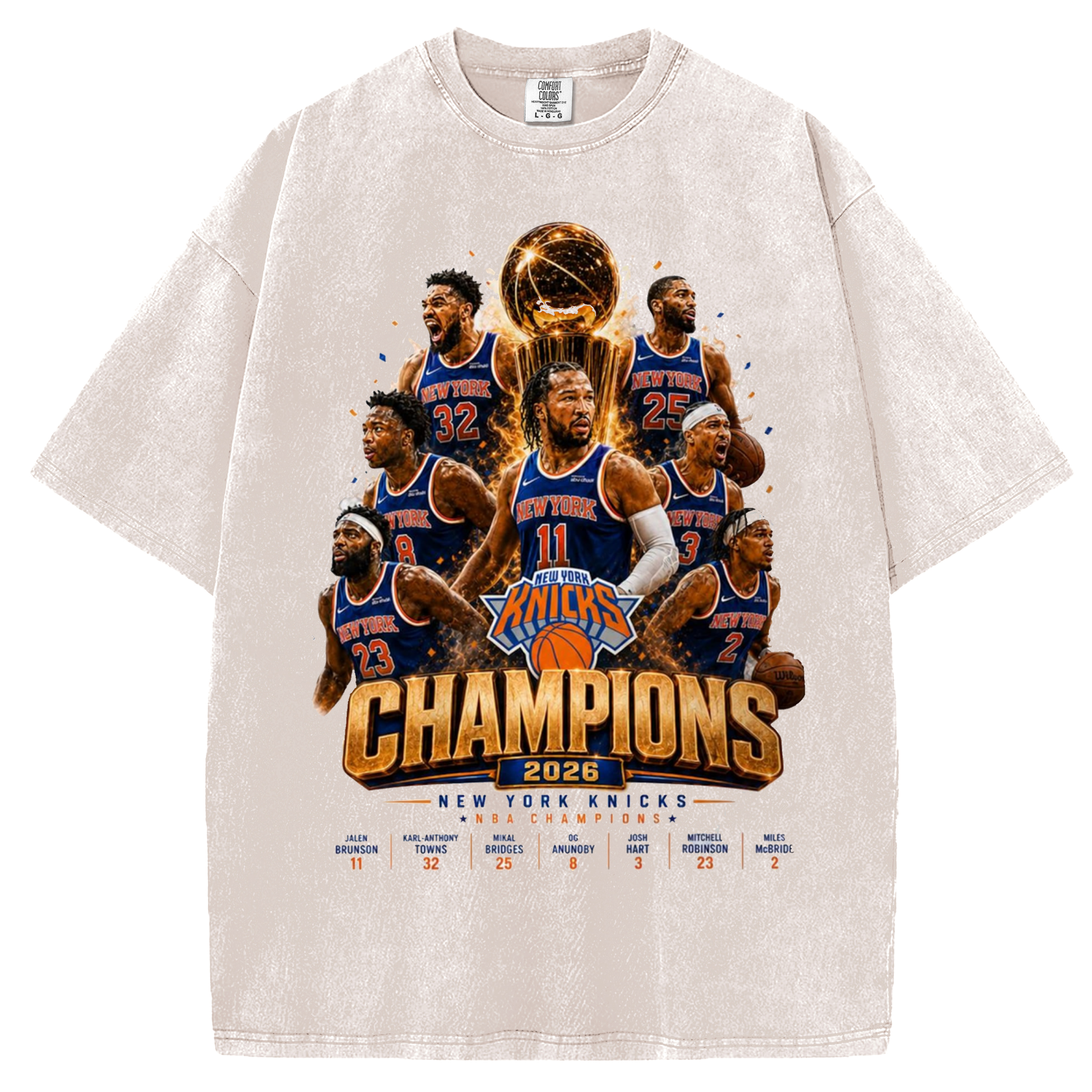 New York Knicks Champions 2026 Shirt