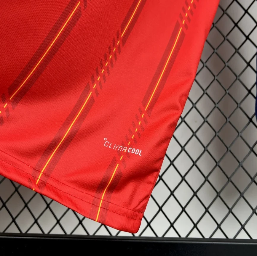 2026 Long Sleeves Spain National Team Home Soccer Jersey