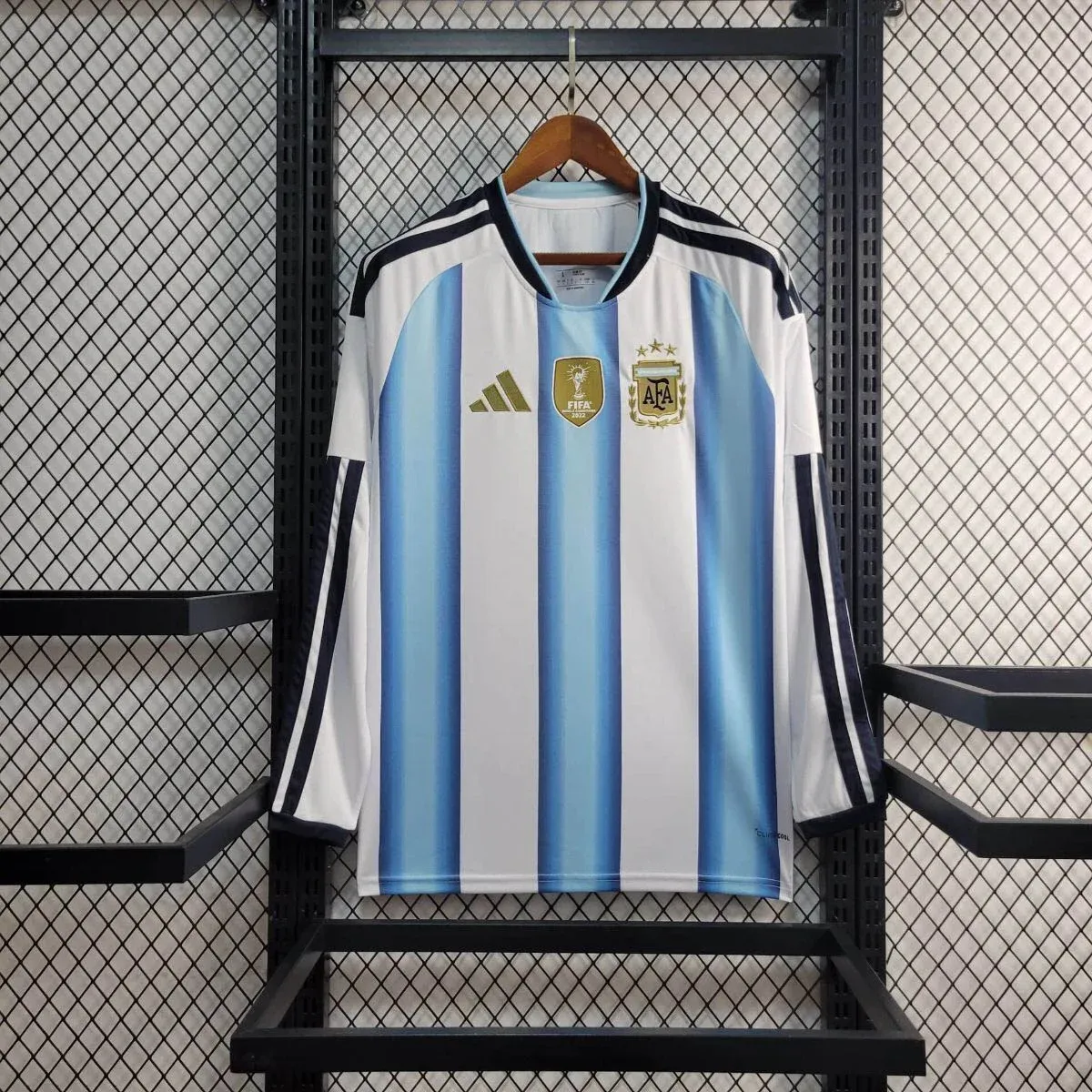 2026 Long Sleeve Argentina National Team Home Replica Jersey
