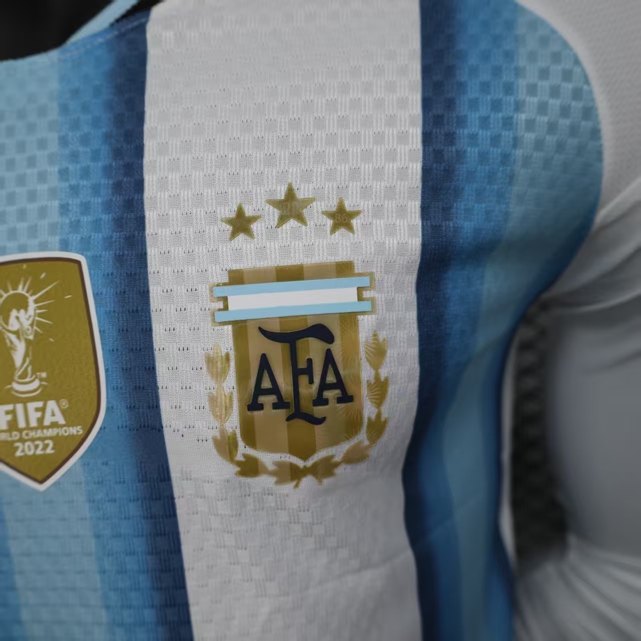 2026 Long Sleeve Player Version Argentina Home Soccer Jersey 