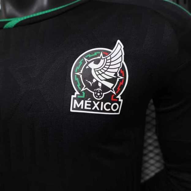 2026 Long Sleeve Player Version Mexico National Team Third Away Soccer Jersey