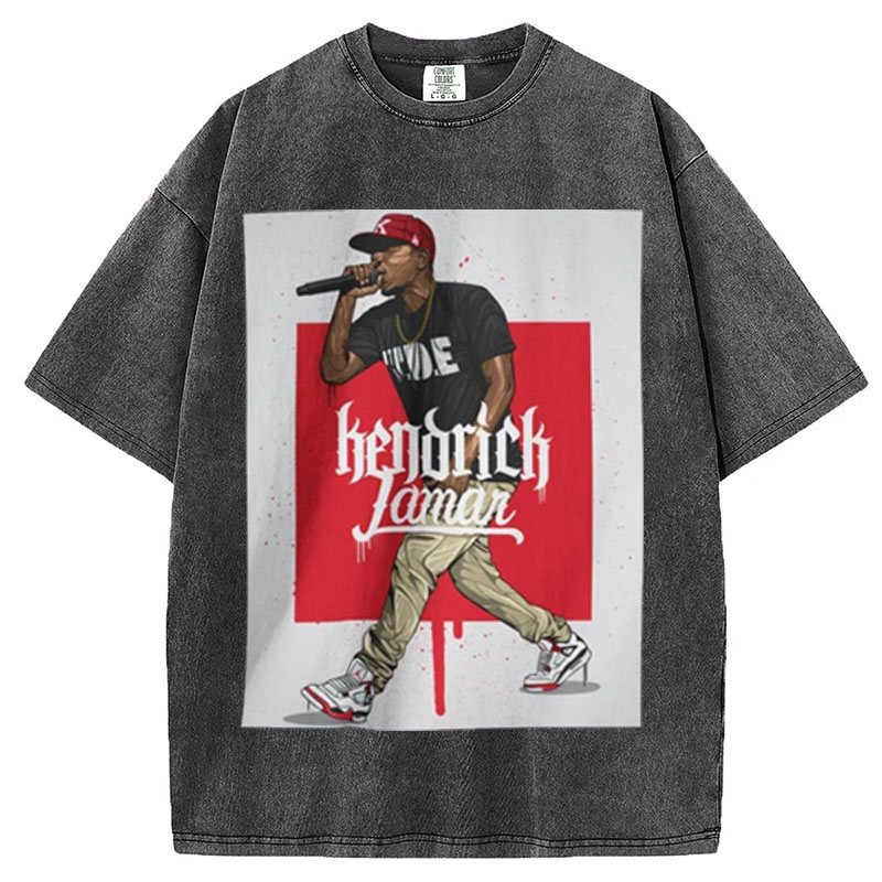 NEW, DOPE-Ass K Dot: TDE Shirt And a Mic! Kendrick Lamar Sweatshirt