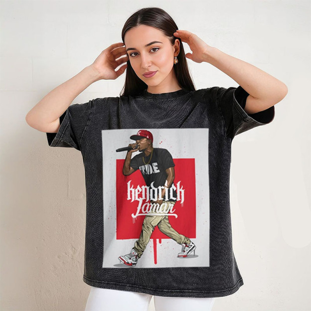 NEW, DOPE-Ass K Dot: TDE Shirt And a Mic! Kendrick Lamar Sweatshirt