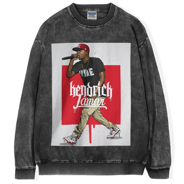 NEW, DOPE-Ass K Dot: TDE Shirt And a Mic! Kendrick Lamar Sweatshirt