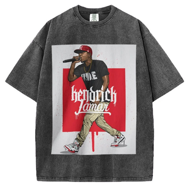 NEW, DOPE-Ass K Dot: TDE Shirt And a Mic! Kendrick Lamar Sweatshirt