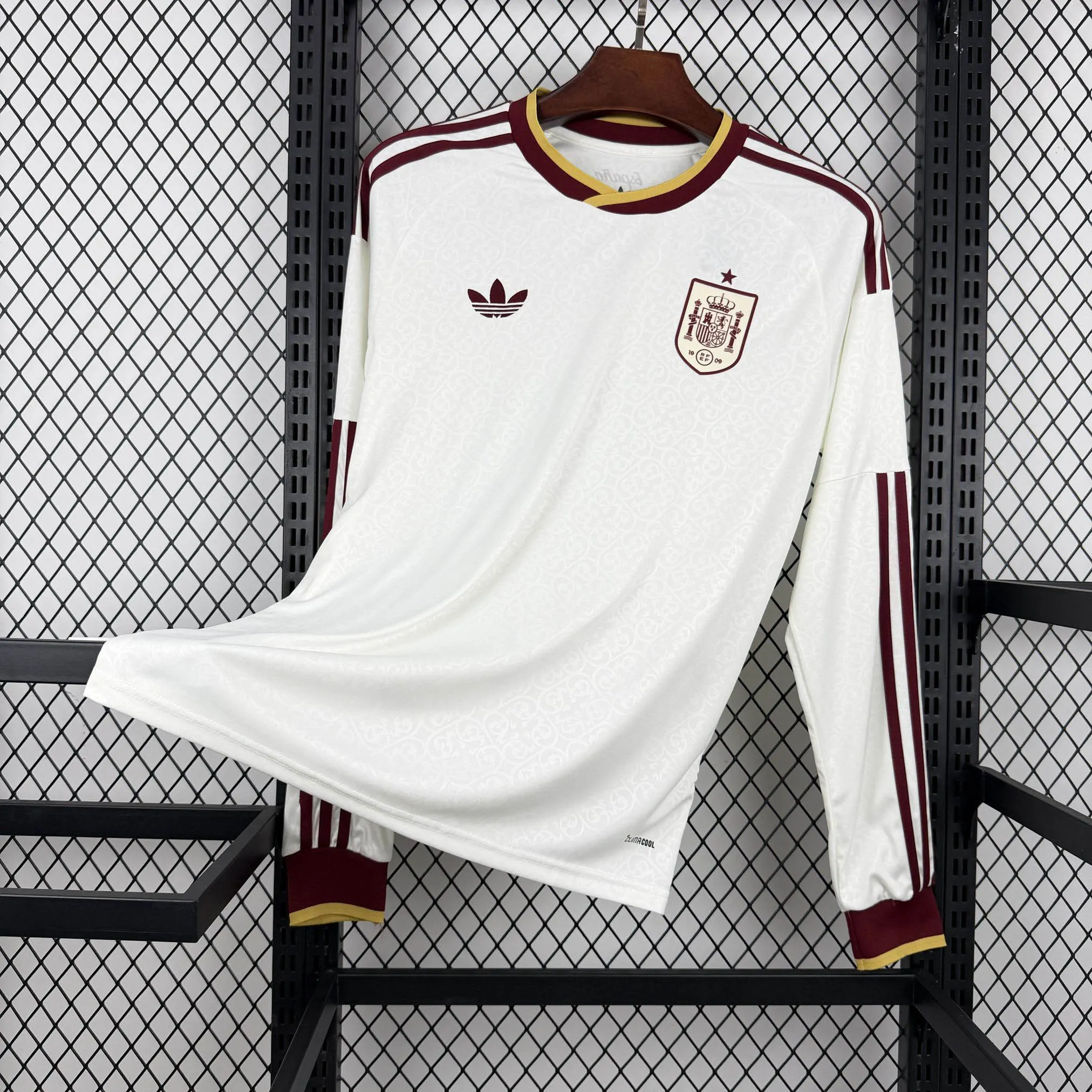 2026 Long Sleeve Spain National Team Away Soccer Jersey