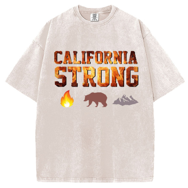 California Strong Shirt, Support LA Wildfire Victims Sweatshirt