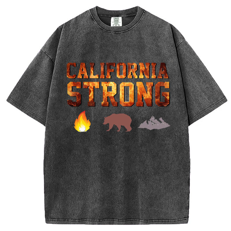 California Strong Shirt, Support LA Wildfire Victims Sweatshirt