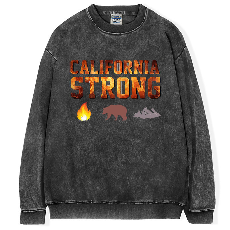 California Strong Shirt, Support LA Wildfire Victims Sweatshirt