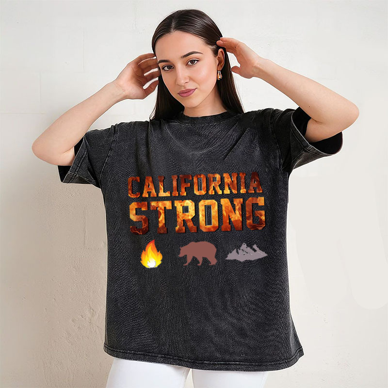 California Strong Shirt, Support LA Wildfire Victims Sweatshirt