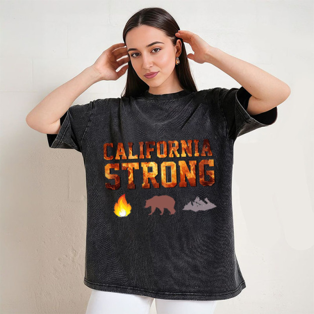 California Strong Shirt, Support LA Wildfire Victims Sweatshirt