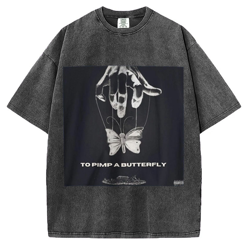 NEW K Dot! SICK-ASS Godfather-MashUp, To Pimp a Butterfly! Kendrick Lamar shirt, sza, Grand National Tour Sweatshirt