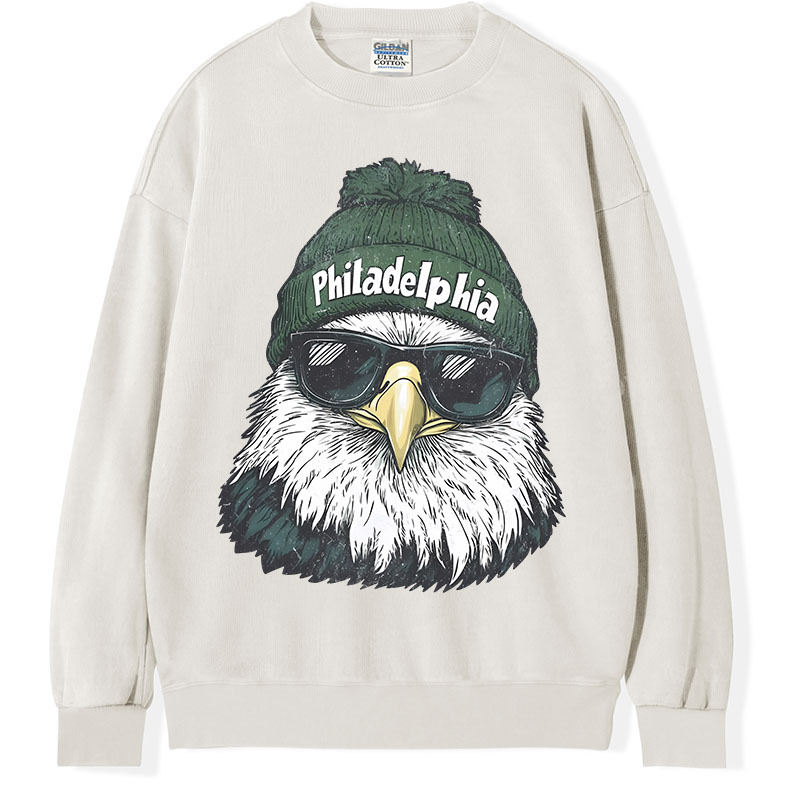 Vintage Philadelphia Football Sweatshirt/T-Shirt, Trendy Fan Gifts