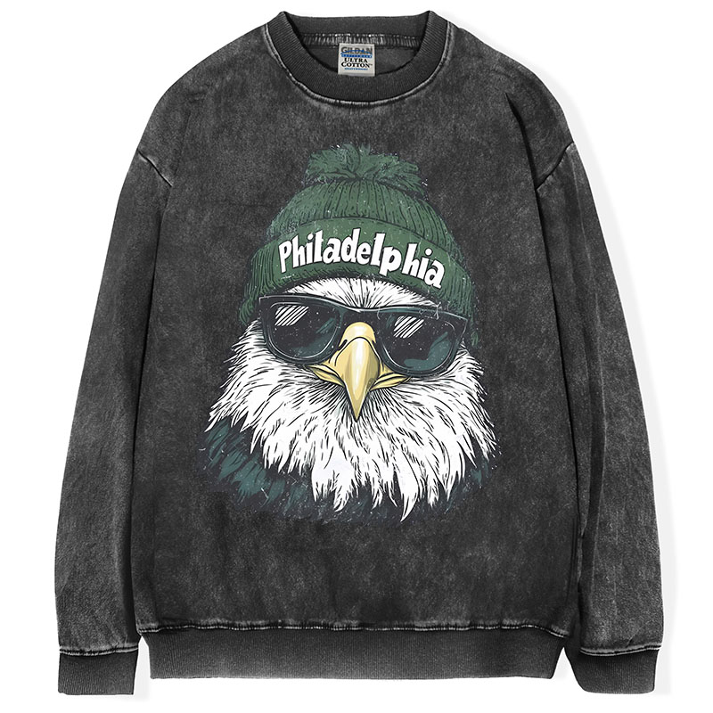 Vintage Philadelphia Football Sweatshirt/T-Shirt, Trendy Fan Gifts