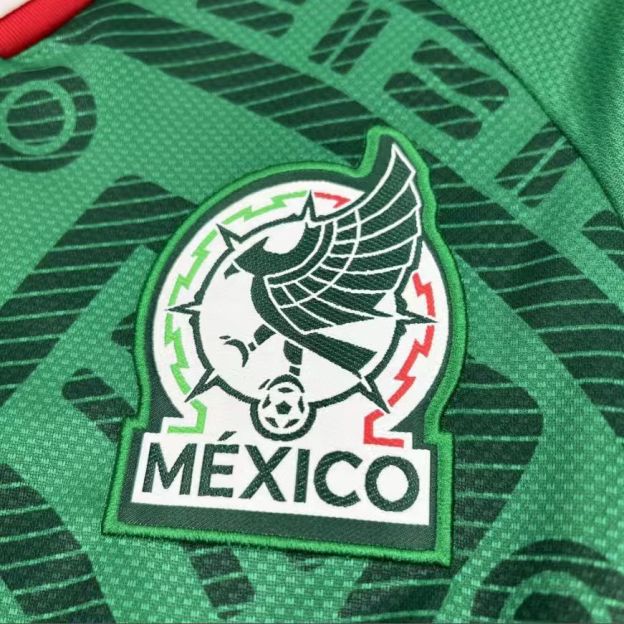 2026 Long Sleeve Mexico National Team Home Soccer Jersey