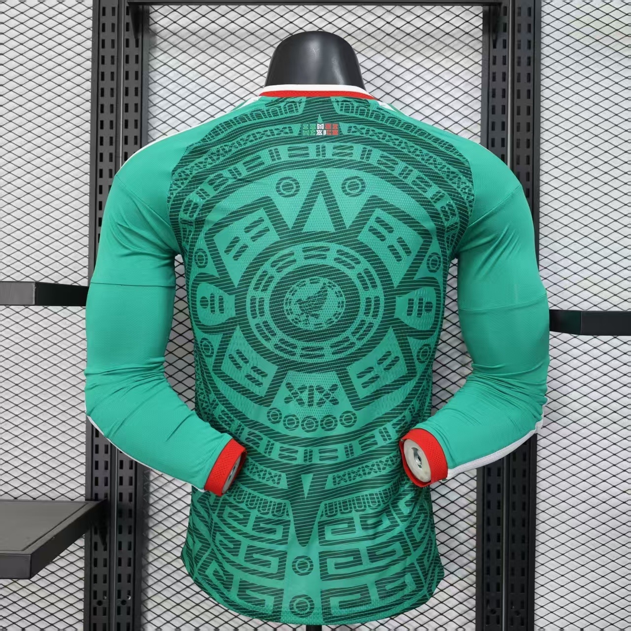 2026 Long Sleeve Player Version Mexico National Team Home Soccer Jersey