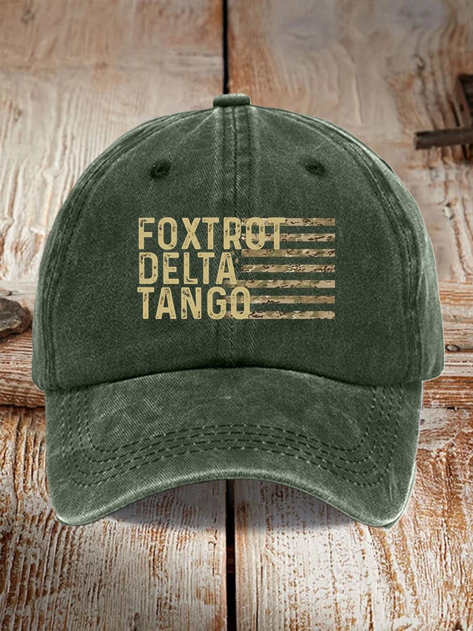 Unisex Fashion Flag Print Hat