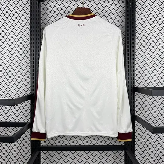 2026 Long Sleeve Spain National Team Away Soccer Jersey