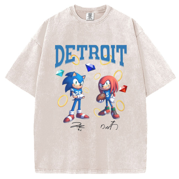 Detroit Gibbs and Montgomery Sonic and Knuckles T-shirt/Sweatshirt