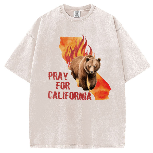 Pray For California Shirt, Los Angeles Fire Recovery Sweatshirt