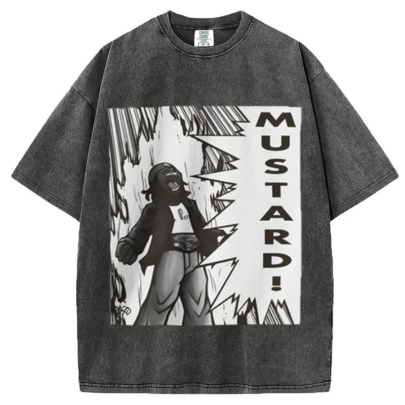 NEW! DoPe ANIME-style MUSTARD! Kendrick Lamar Shirt, kendrick mustard Sweatshirt