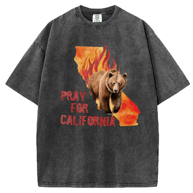 Pray For California Shirt, Los Angeles Fire Recovery Sweatshirt