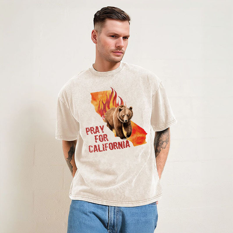 Pray For California Shirt, Los Angeles Fire Recovery Sweatshirt