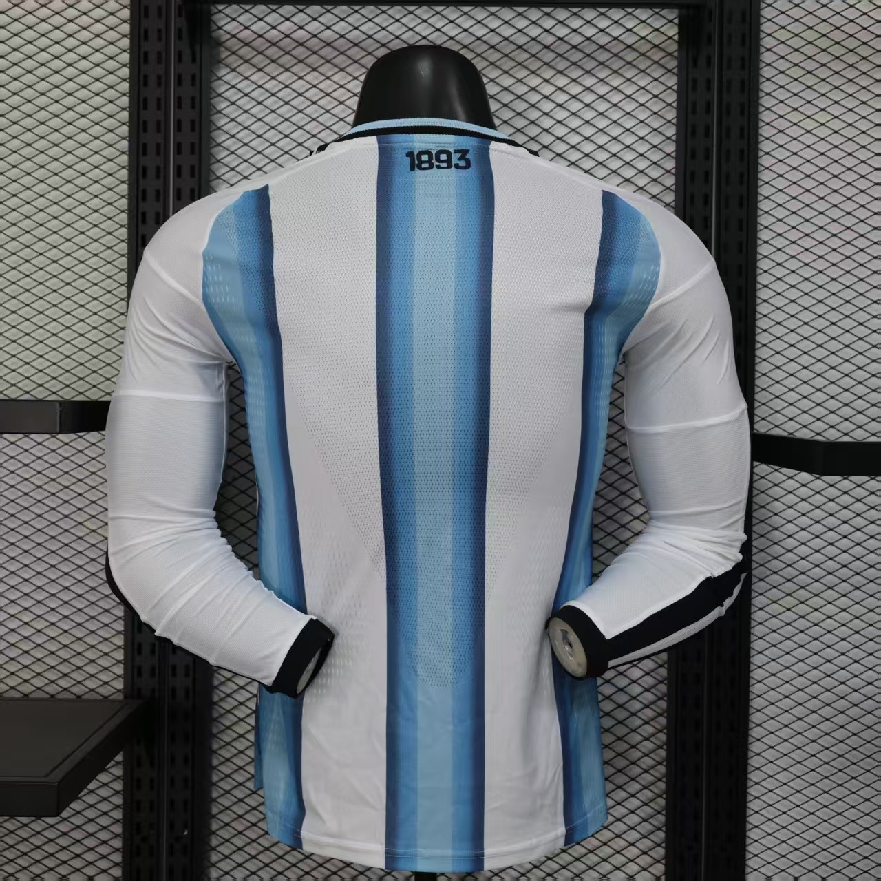 2026 Long Sleeve Player Version Argentina Home Soccer Jersey 