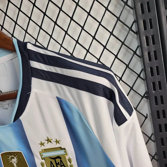 2026 Long Sleeve Argentina National Team Home Replica Jersey