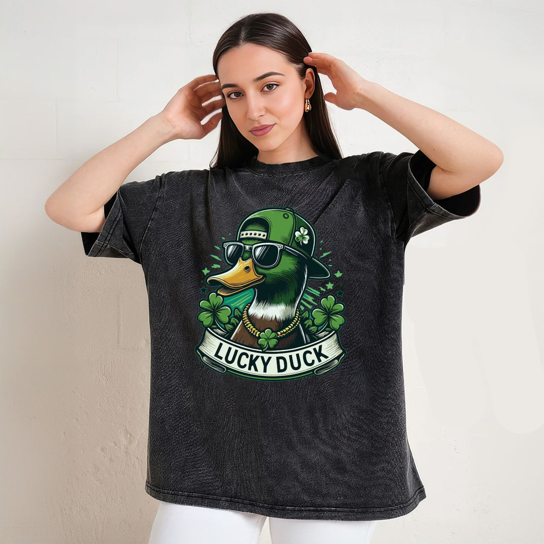 Lucky Duck St. Patrick Day T-shirt/Sweatshirt