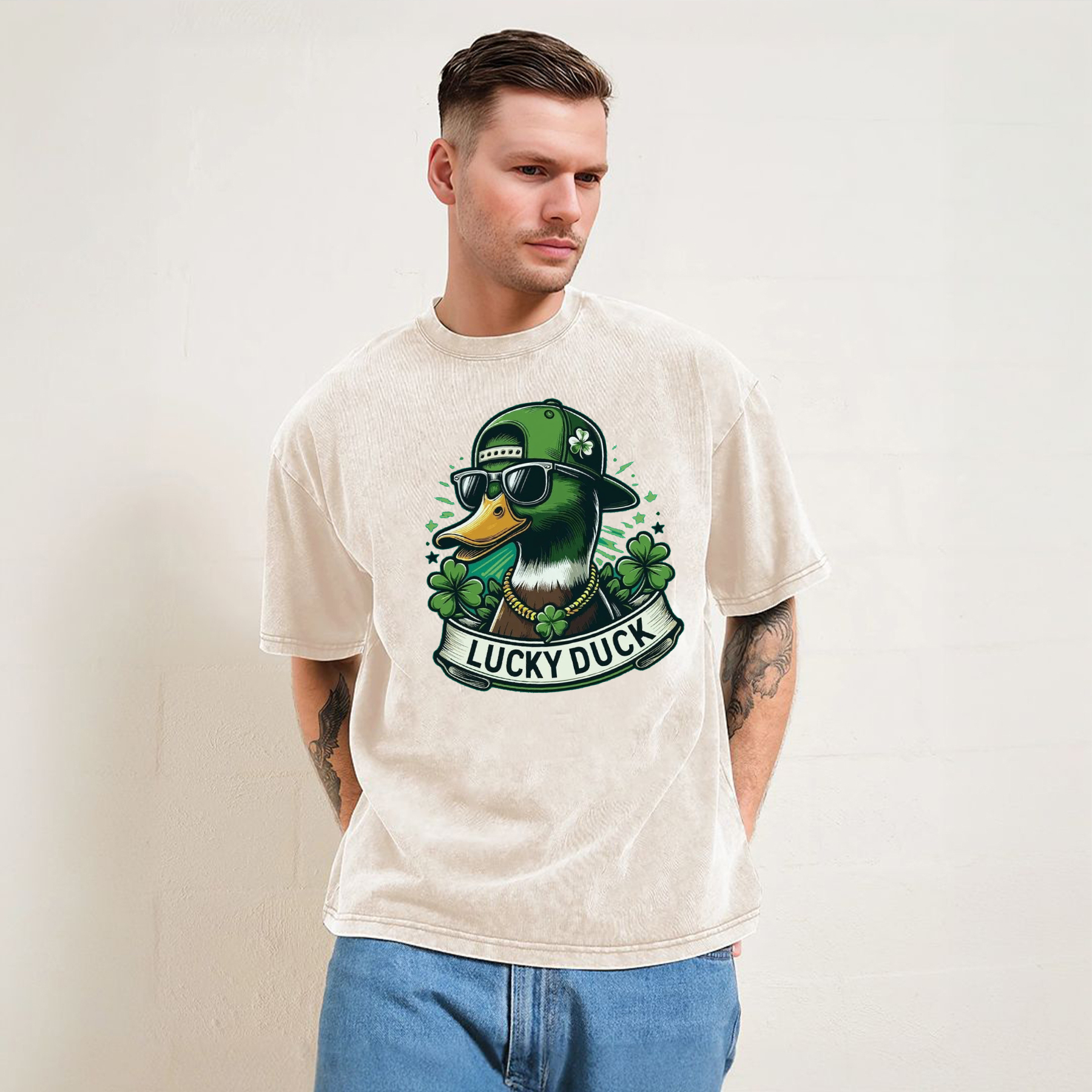 Lucky Duck St. Patrick Day T-shirt/Sweatshirt