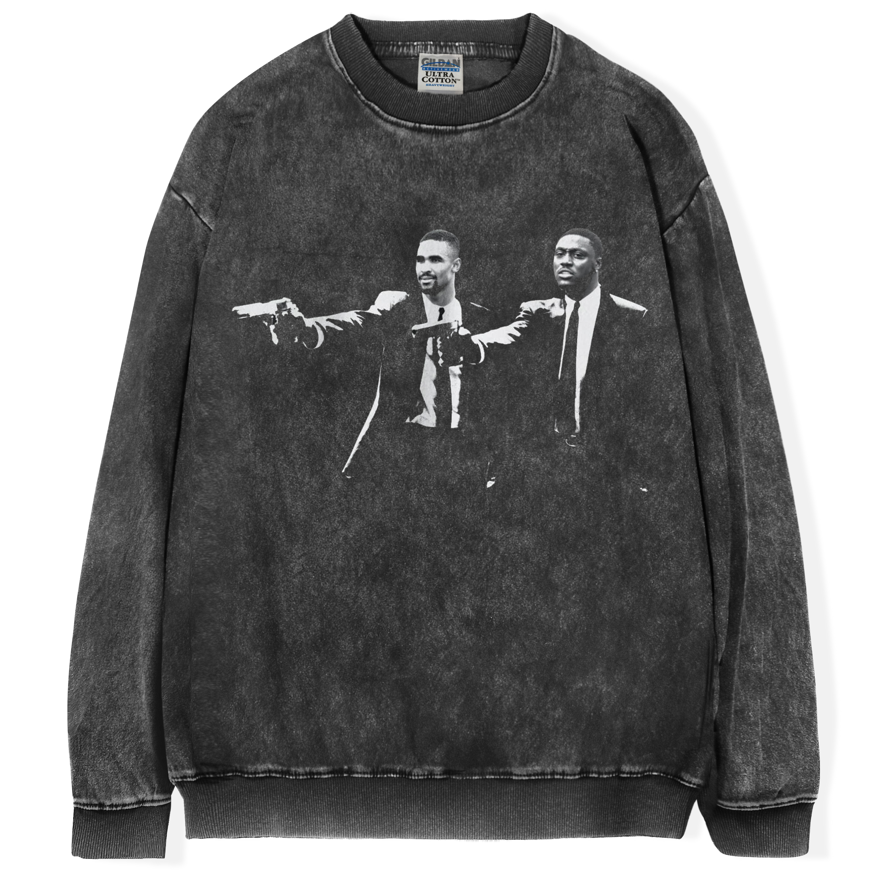 Jalen Hurts & A.J. Brown Pulp Fiction Style T Shirt