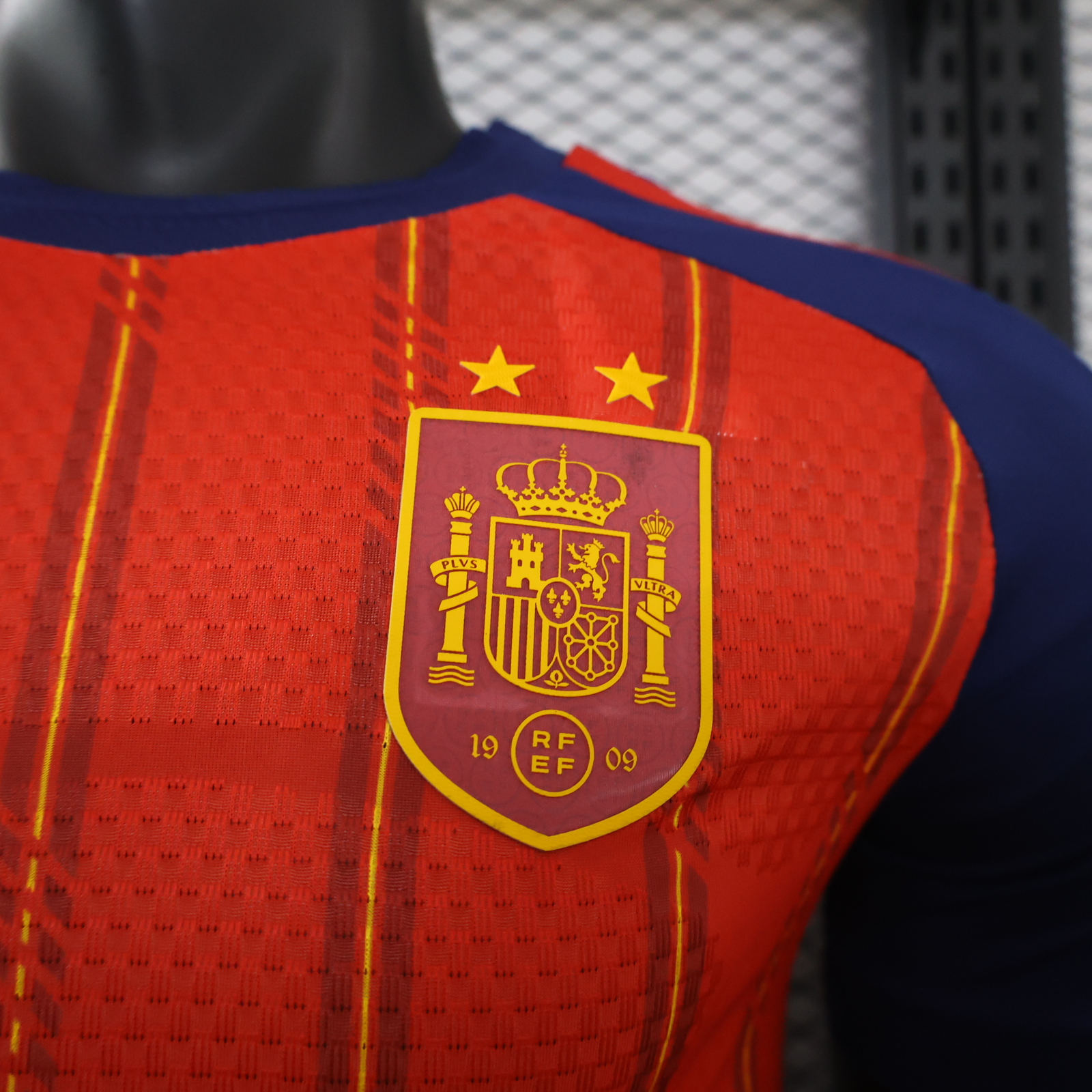 2026 Player Version Spain National Team Two-Star Home Soccer Jersey